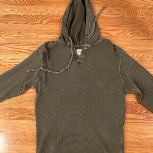 Urban Outfitters, Men’s Small, BDG waffle long sleeve, hoodie. Hardly worn.